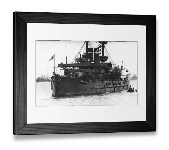 Framed Print : HMS Hannibal