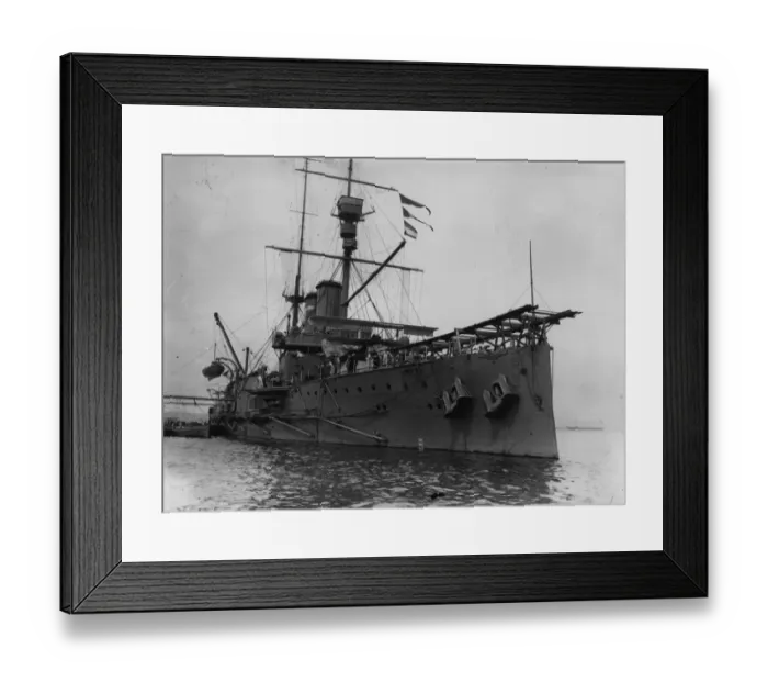 Framed Print : HMS Hibernia Framed Print : HMS Hibernia