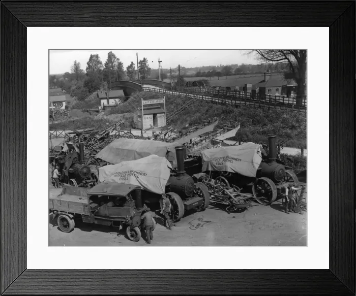 Framed Print : Farm Machinery Framed Print : Farm Machinery
