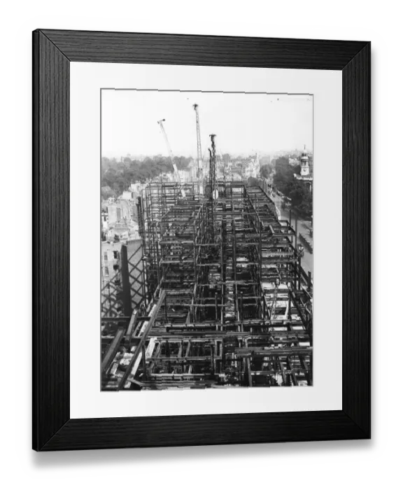 Framed Print : Forest Of Steel Framed Print : Forest Of Steel