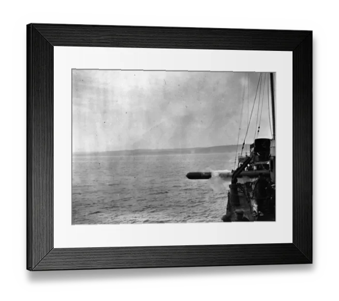 Framed Print : Torpedo Trials Framed Print : Torpedo Trials