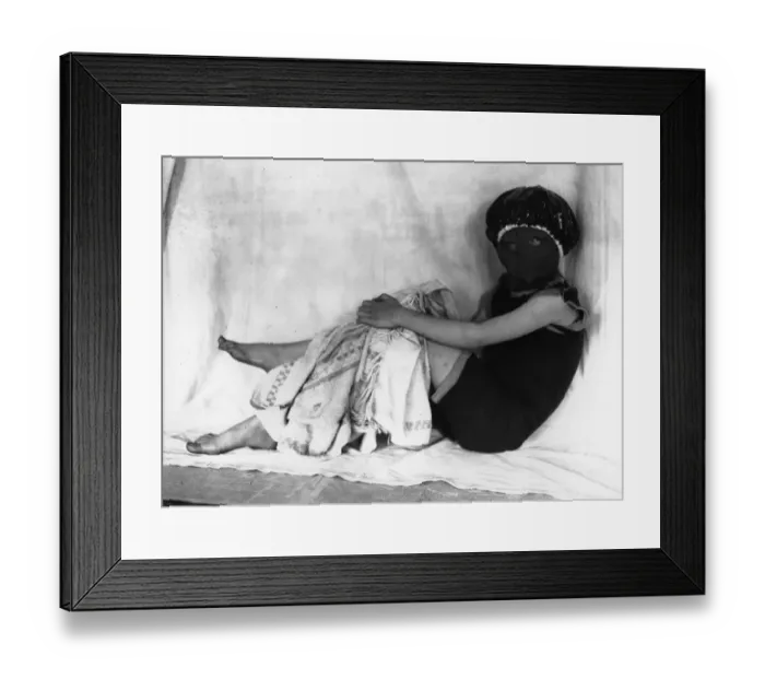 Framed Print : Bathing Mask Framed Print : Bathing Mask