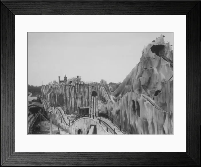 Framed Print : Racer Rollercoaster Framed Print : Racer Rollercoaster
