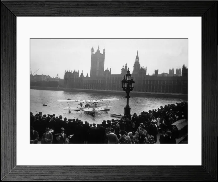 Framed Print : Capital Flying Visit