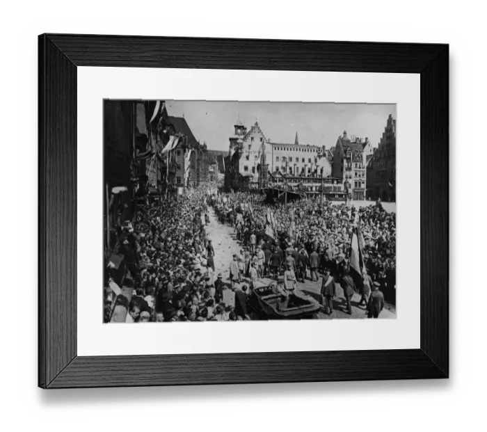 Framed Print : Monarchist Parade Framed Print : Monarchist Parade