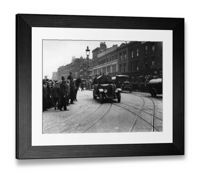 Framed Print : General Strike Food Convoy, May 1926 Framed Print : General Strike Food Convoy, May 1926