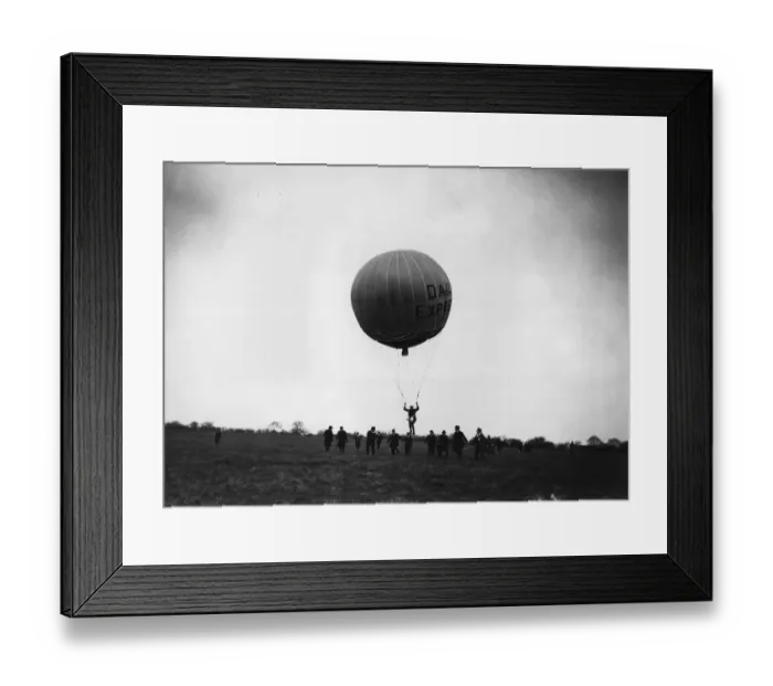 Framed Print : Balloon Jumping