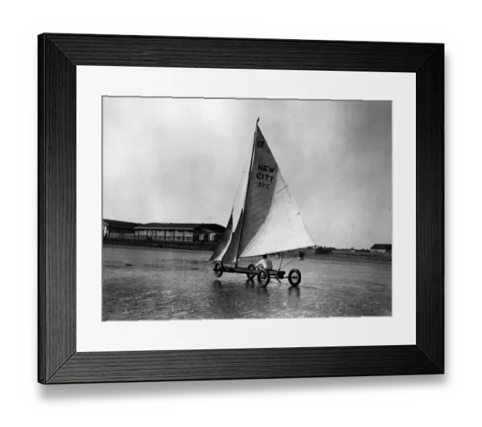 Framed Print : Sand Yachting Framed Print : Sand Yachting