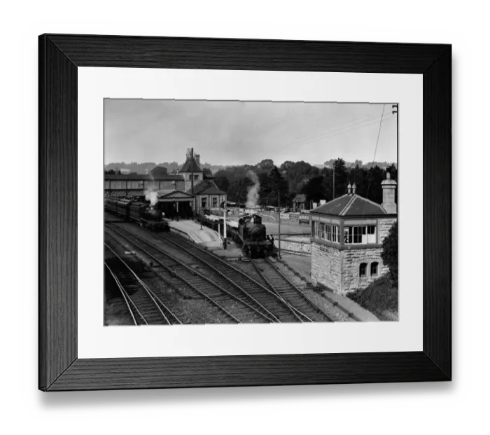 Framed Print : Torquay Trains Framed Print : Torquay Trains