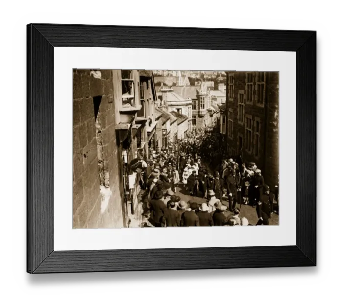 Framed Print : Cornish Ceremony