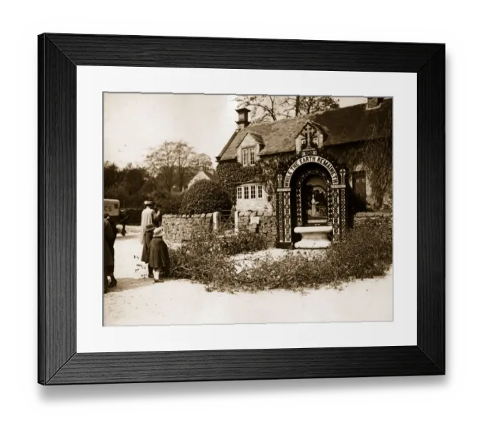 Framed Print : Well Dressing Framed Print : Well Dressing