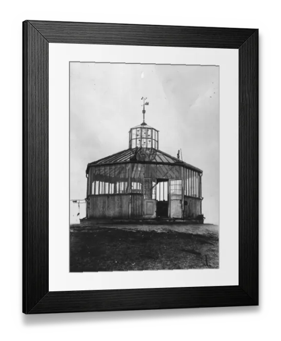 Framed Print : Airship Lighthouse Framed Print : Airship Lighthouse