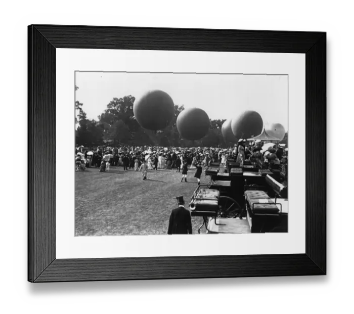 Framed Print : Hurlingham Balloons Framed Print : Hurlingham Balloons