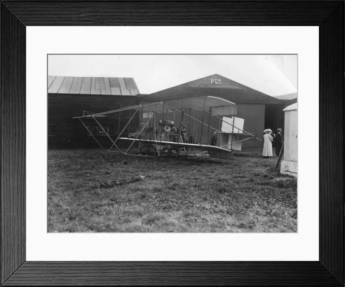 Framed Print : Brooklands Plane Framed Print : Brooklands Plane