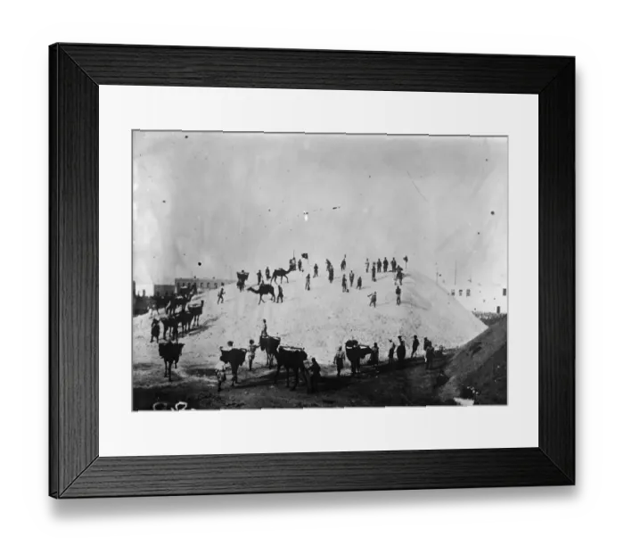 Framed Print : Les Salines Framed Print : Les Salines