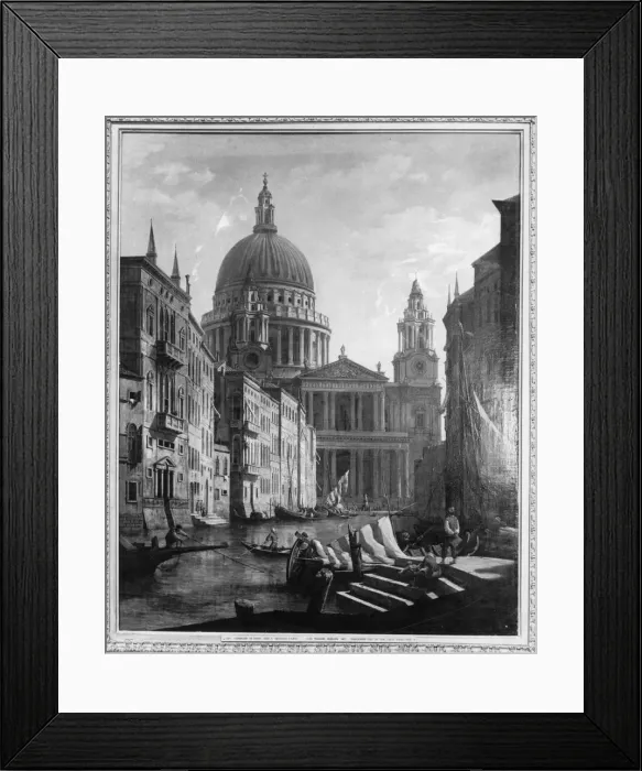 Framed Print : London In Venice Framed Print : London In Venice