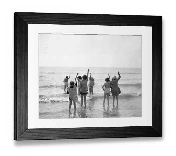 Framed Print : Beach Exercises Framed Print : Beach Exercises