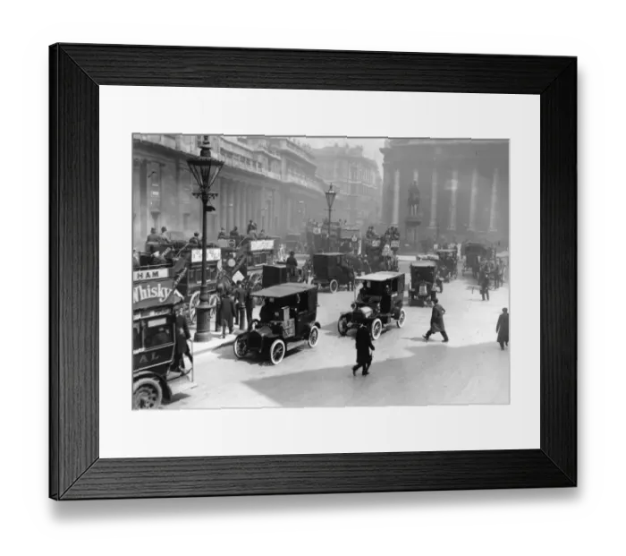 Framed Print : London Traffic Framed Print : London Traffic