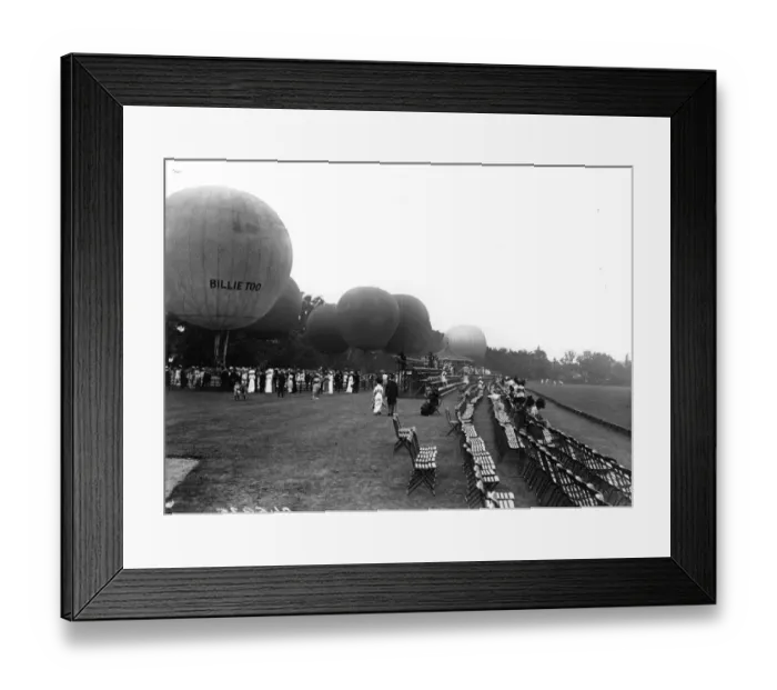 Framed Print : Balloon Contest Framed Print : Balloon Contest