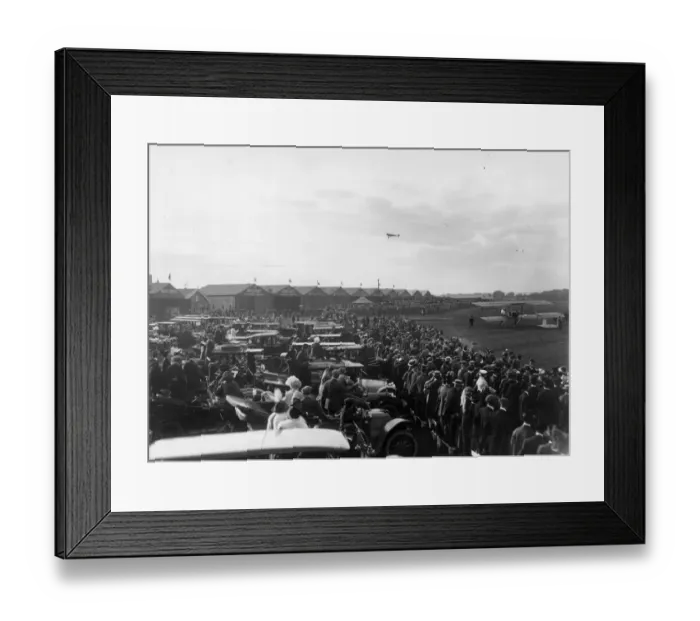 Framed Print : Aerial Derby Framed Print : Aerial Derby