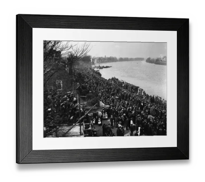 Framed Print : The Boat Race