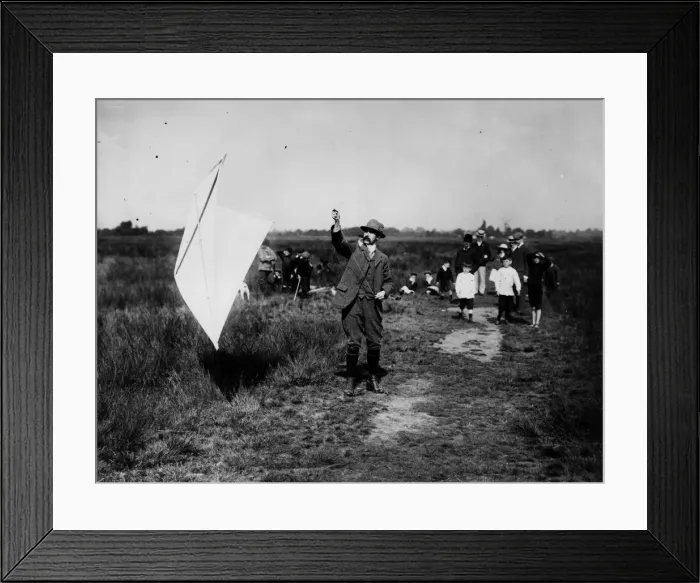 Framed Print : Kite Flying Framed Print : Kite Flying