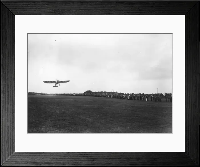 Framed Print : Bleriot In Flight Framed Print : Bleriot In Flight
