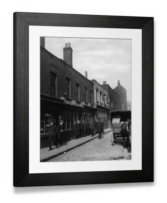 Framed Print : Chinatown. April 1911: A street in Limehouse, Londons Chinatown Framed Print : Chinatown. April 1911: A street in Limehouse, Londons Chinatown