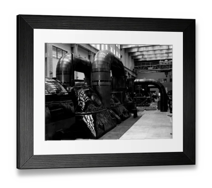 Framed Print : Turbo Generator Framed Print : Turbo Generator