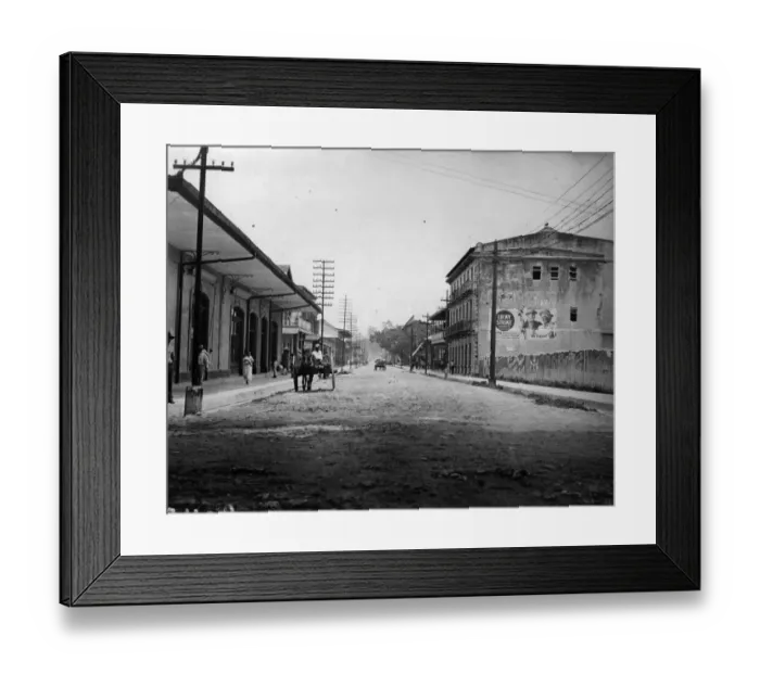 Framed Print : Main Street Framed Print : Main Street