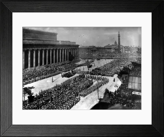 Framed Print : Kitchener Inspects Framed Print : Kitchener Inspects