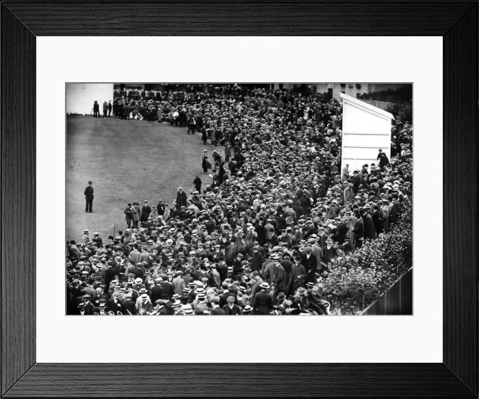 Framed Print : Oval Crowds Framed Print : Oval Crowds