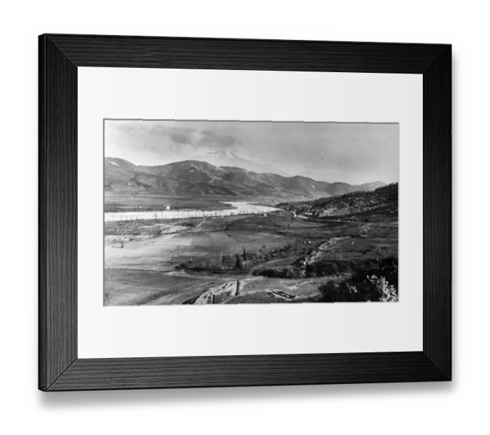 Framed Print : Albanian River