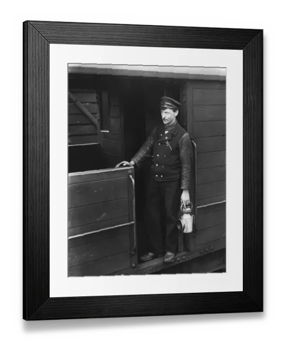 Framed Print : Goods Guard Framed Print : Goods Guard