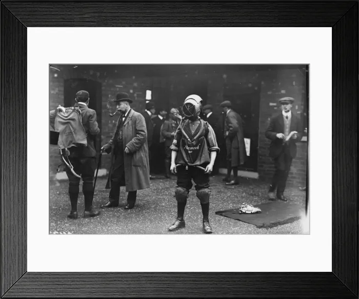 Framed Print : Miners Safety Framed Print : Miners Safety