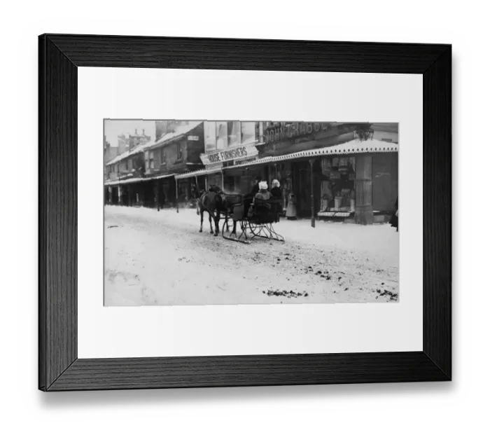 Framed Print : Sleigh Ride Framed Print : Sleigh Ride