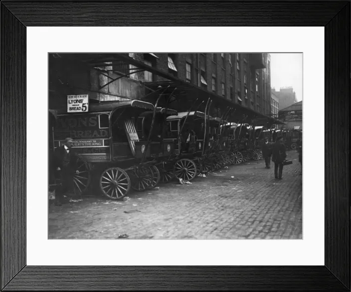 Framed Print : Lyons Vans Framed Print : Lyons Vans