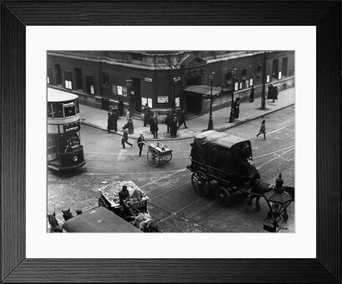 Framed Print : Street Crossing Framed Print : Street Crossing