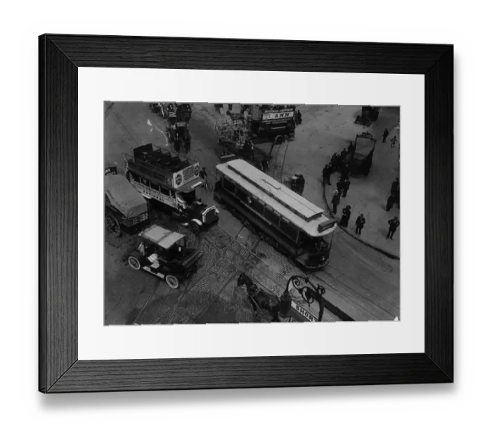 Framed Print : Busy Junction Framed Print : Busy Junction