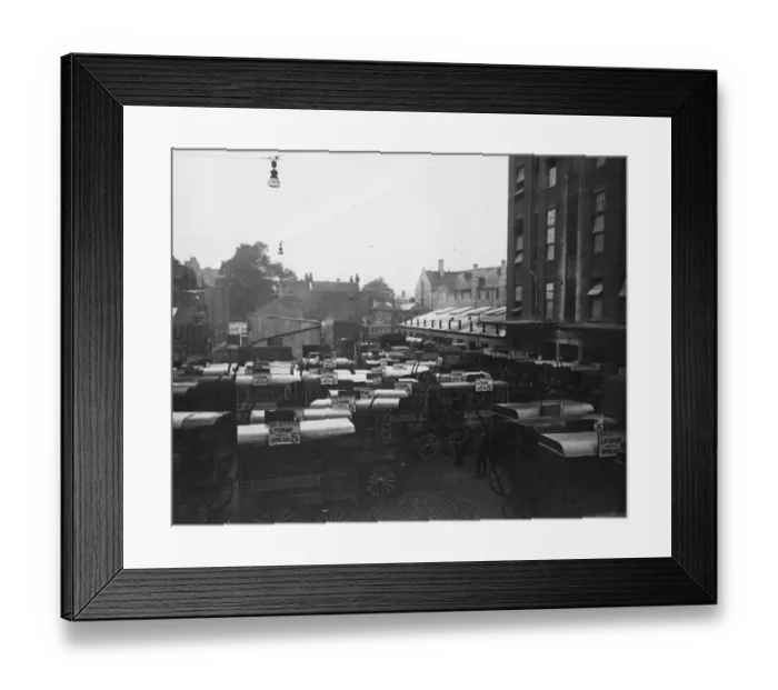 Framed Print : Lyons Vans Framed Print : Lyons Vans