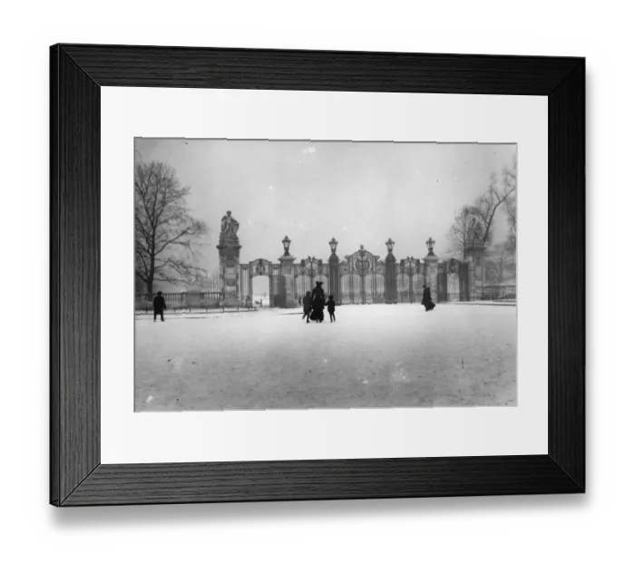 Framed Print : The Mall In Winter Framed Print : The Mall In Winter