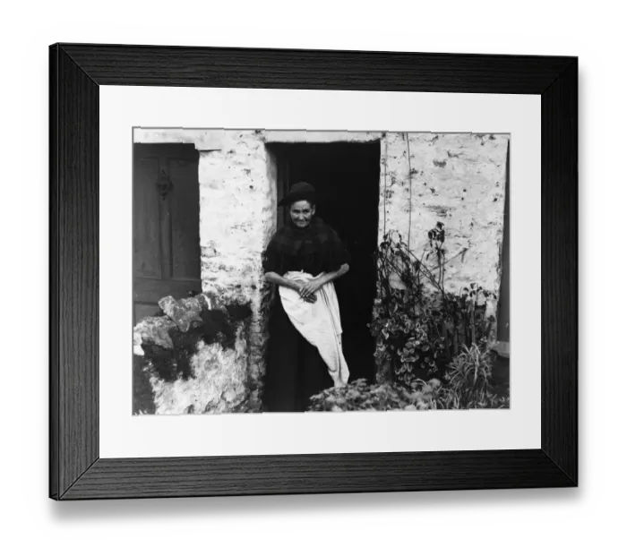 Framed Print : Cornish woman Framed Print : Cornish woman