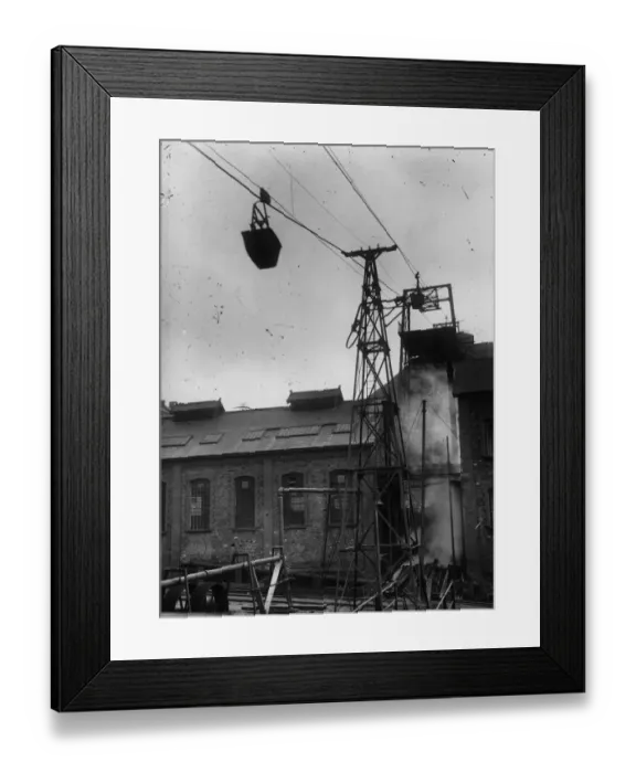 Framed Print : Coal Baskets Framed Print : Coal Baskets
