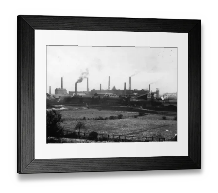 Framed Print : Chemical Works Framed Print : Chemical Works