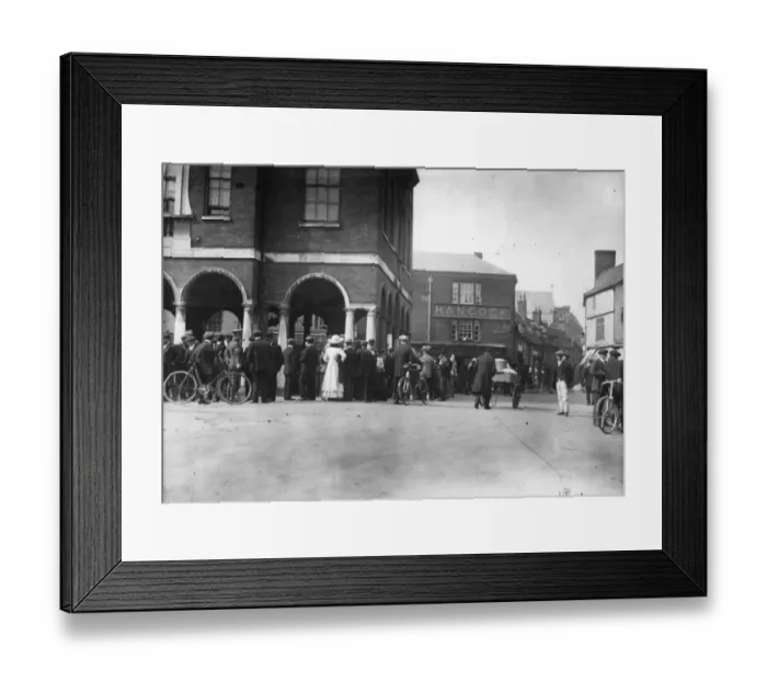 Framed Print : Hiring Fair Framed Print : Hiring Fair