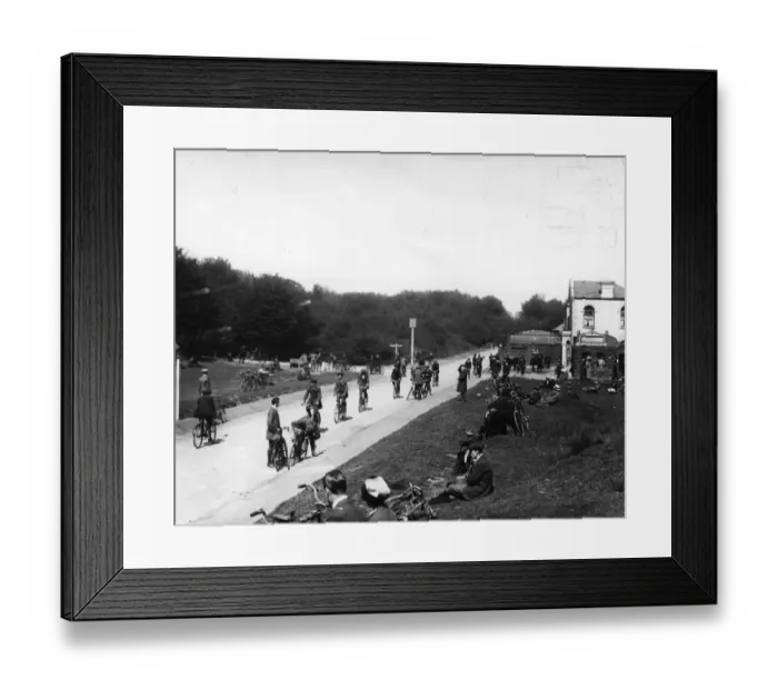 Framed Print : Cycling Trip Framed Print : Cycling Trip