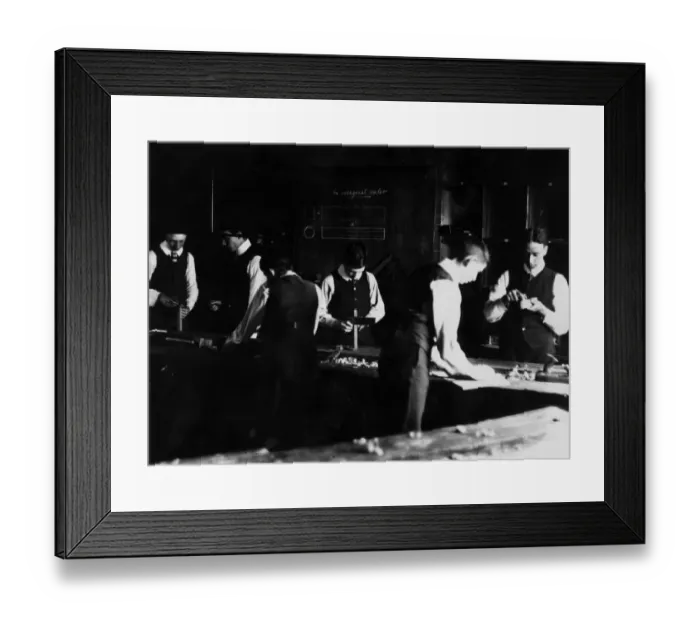 Framed Print : Carpentry Class Framed Print : Carpentry Class