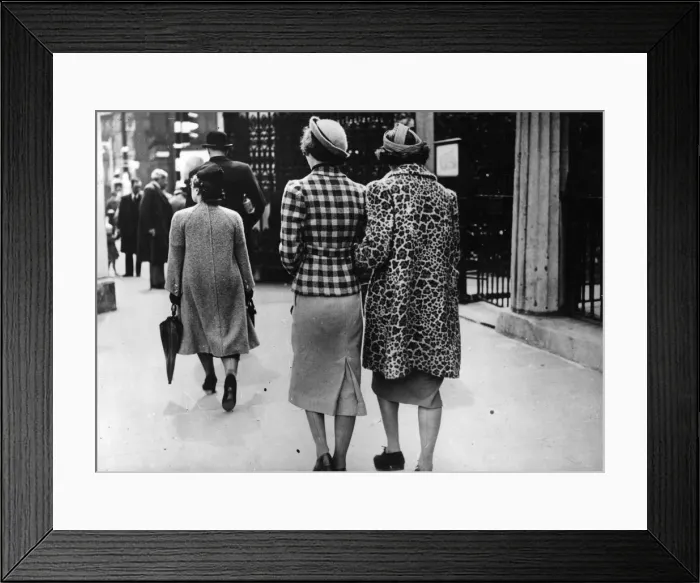 Framed Print : Fashion Park Framed Print : Fashion Park