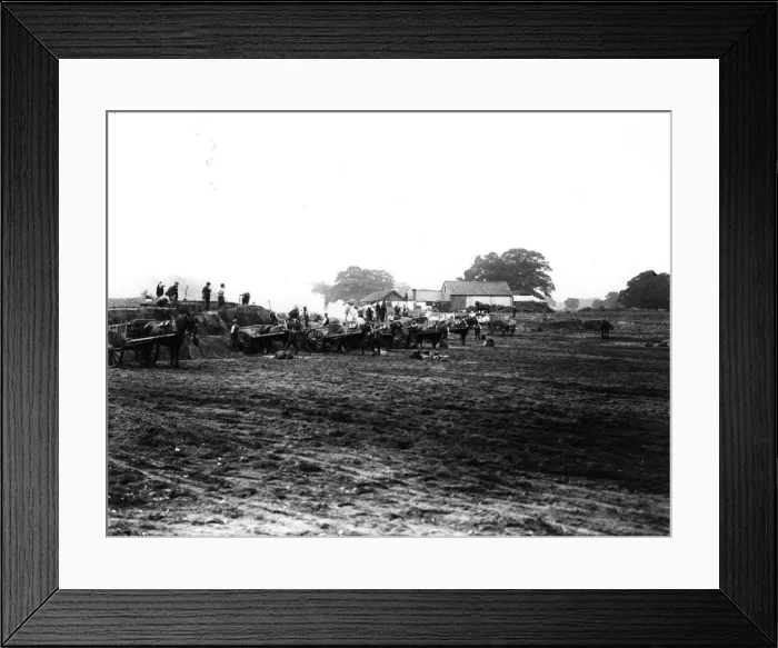 Framed Print : Track Construction Framed Print : Track Construction