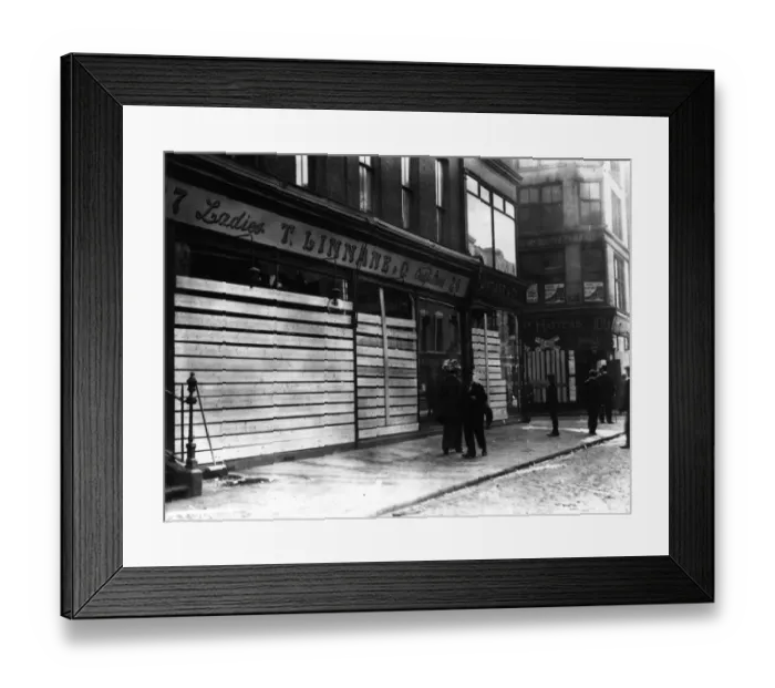 Framed Print : Dublin Riots Framed Print : Dublin Riots